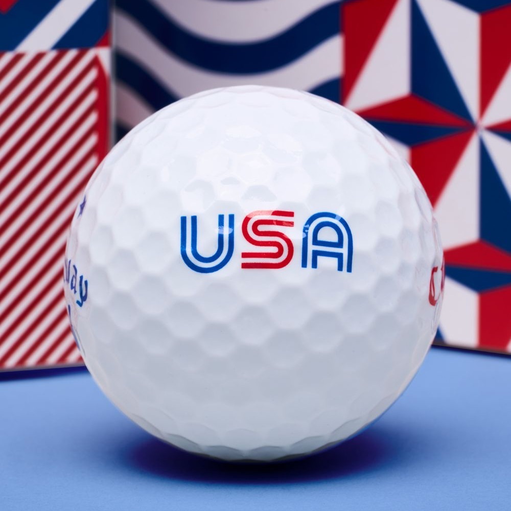 Callaway Supersoft Stars and Stripes Golf Balls⛳️ 1 Dozen